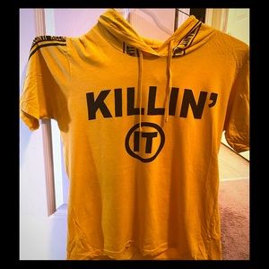 Yellow hoodie Tee-Shirt